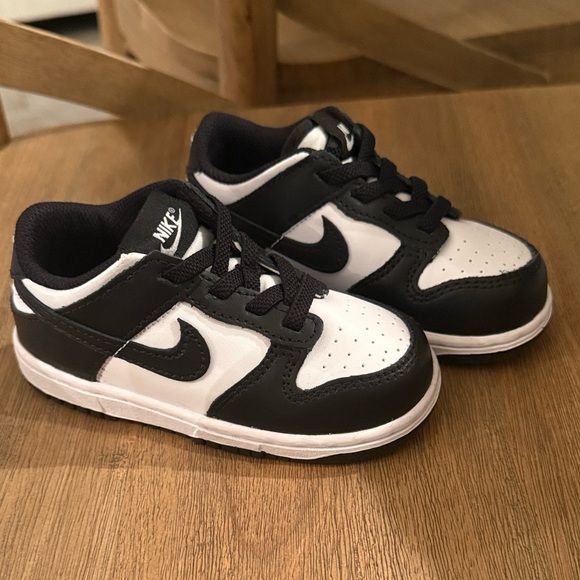 Nike Other - Nike Kids Black and White Low-Top Sneakers